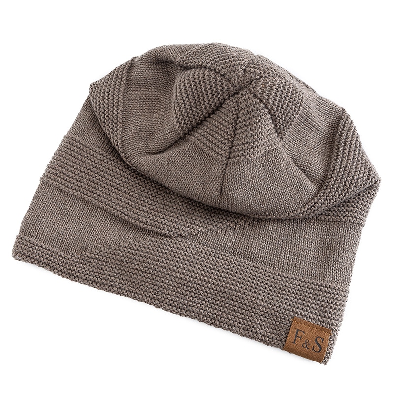 Bonnet ample d'hiver F&S doublé fourrure - hat-mode