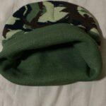 Bonnet camouflage tricoté unisexe