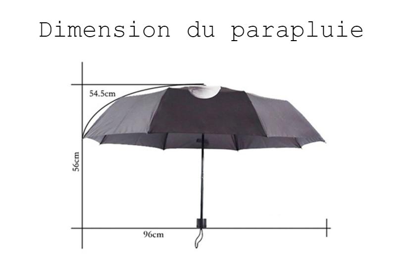 Parapluie doigt d'honneur
