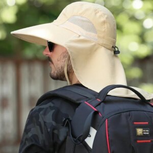 chapeau protège nuque