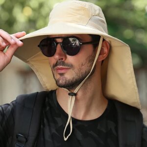 chapeau protège nuque