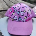 Casquette fille queue de cheval