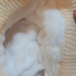 Bonnet casquette femme tricot doublé