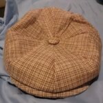 Casquette gavroche en lin élégante