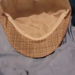 Casquette gavroche en lin élégante