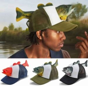 casquette poisson 3D