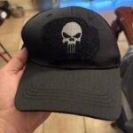 Casquette tête de mort respirante ajustable