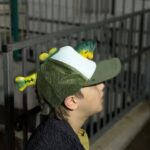 Casquette trucker poisson 3D