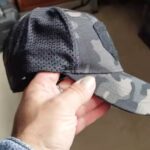 Casquette tête de mort camouflage