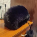 Chapka russe femme luxe fourrure renard