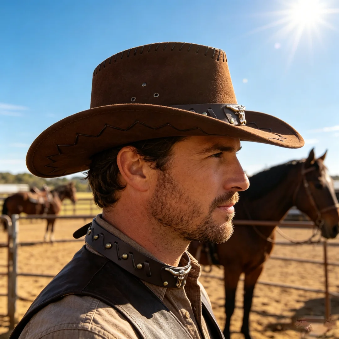 chapeau cowboy western homme