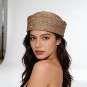 béret femme été pillbox