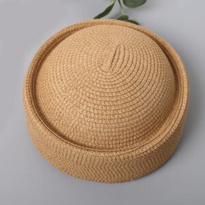 béret femme été pillbox
