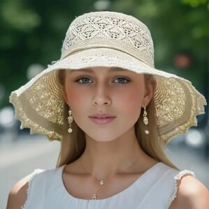 Chapeau été femme crochet