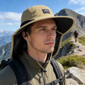 chapeau protège nuque