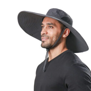 Chapeau seau très grand bord, pêche